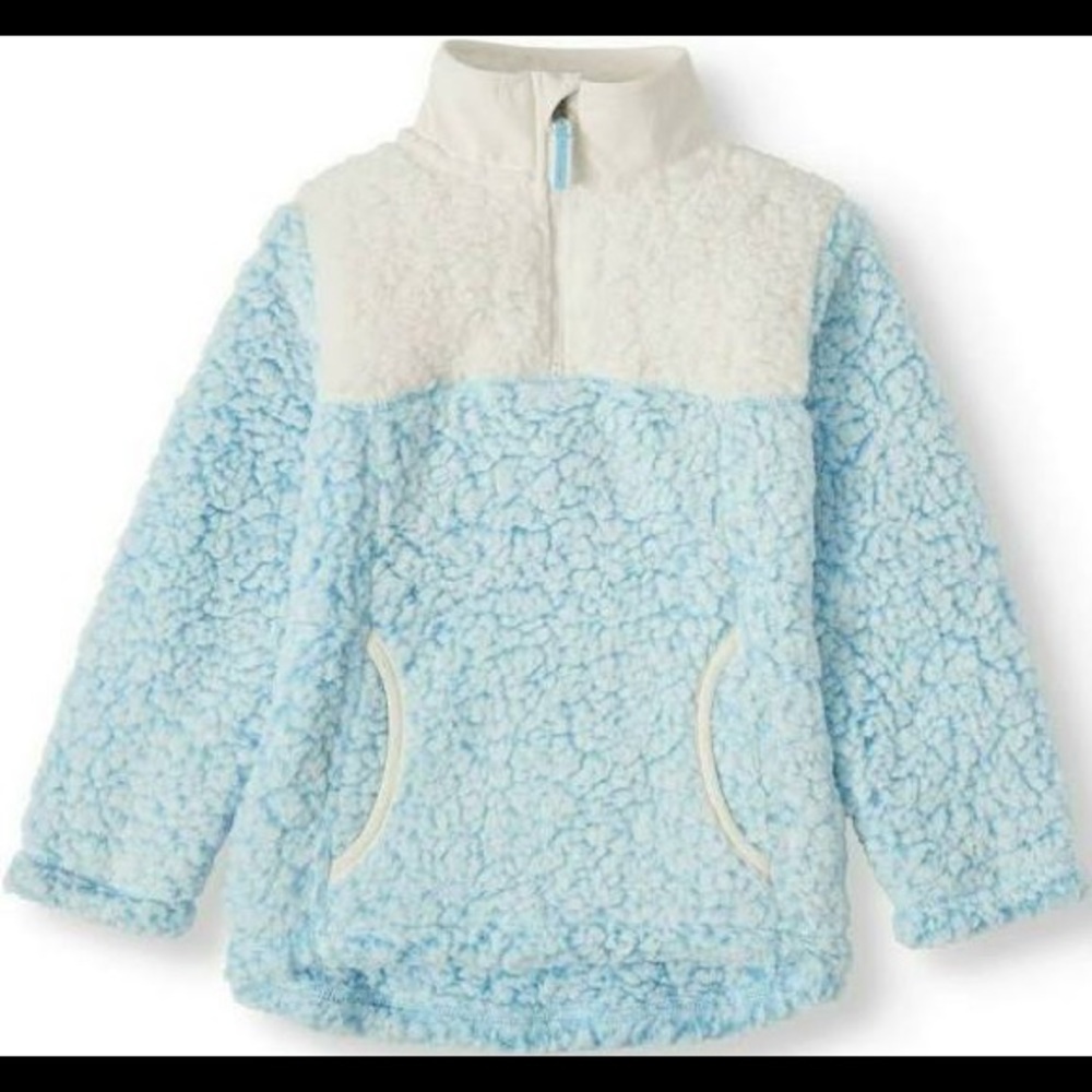 Blue and white Sherpa